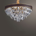 Ritz - Crystal Leather Chandelier